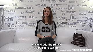 super cute 25yo m takes anal with cameraman