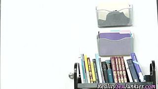 Heeled teen pornstar gets fucked hard