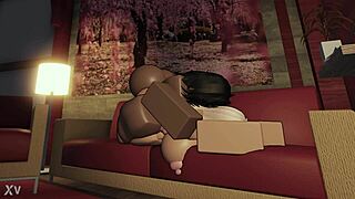 huge black cock splits open a tight pussy in wild apartment banging with big tits