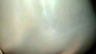 Mature brunette gets hard fucked in doggystyle, bent over with small tits