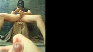 Naughty Naked Man Shows Off Monster Cock in Amateur Videos