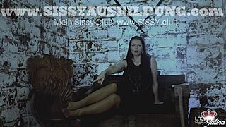 Training time for German sissy-bitches in full feminization mode!