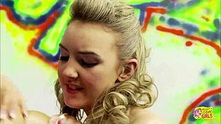 uhh, me and sexy girls took break from sports for some hot lesbian play, ya know!