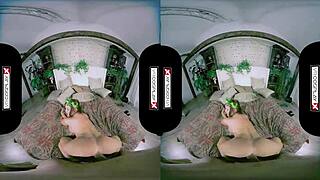 Dani Jensen bent over and fucked as Poison Ivy