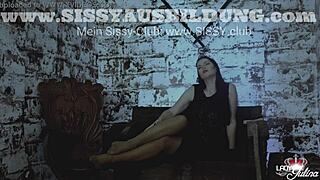 Training time for German sissy-bitches in full feminization mode!