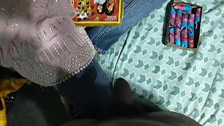 Why does step brother go rough on little step sister in wild Indian college sex? Curious yet?