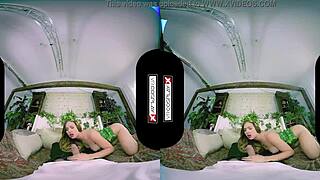 Dani Jensen bent over and fucked as Poison Ivy