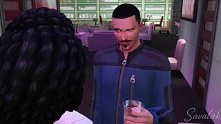 turkish girl gets mounted by a large spanish stallion