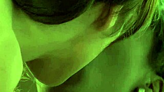 Black African Anorexic Girl with Small Tits Tricked into Lesbian Roleplay by Classmate