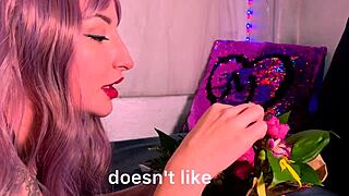 watch this hot teen ride that big rubber cock all alone?