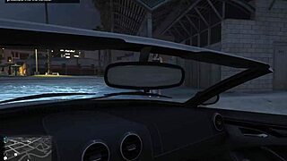 gta 5 hooker action in car from first-person view