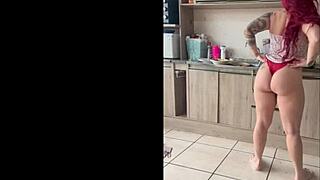 Camila Gaucha in wild striptease and masturbation special shows