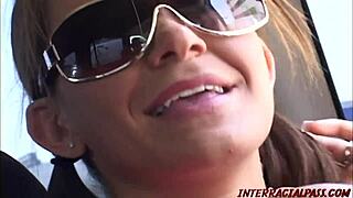 Savannah Stern dives into intense interracial action with a black stud