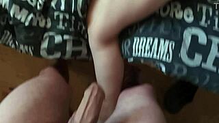 watch this real homemade anal! her pussy shakes with orgasm bent over.