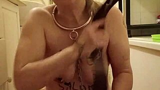 European housewife bound as slave in bdsm pov with dirty talk