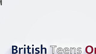 British teen's first ever spitroast with blowjob deepthroat teasing big ass swallow cumshot facial costumes lingerie