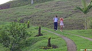 I sneak to fuck my step-sister in part 1. The slut bangs a stranger too!