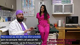 misty addams undergoes her yearly physical examination