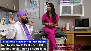 misty addams undergoes her yearly physical examination