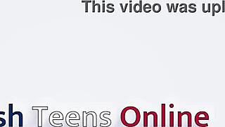 British teen's first ever spitroast with blowjob deepthroat teasing big ass swallow cumshot facial costumes lingerie