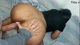 Is anal punishment waiting for this big-ass Colombian prostitute?