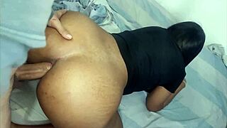 Is anal punishment waiting for this big-ass Colombian prostitute?