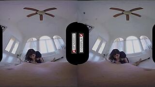 Bioshock xxx cosplay gamer girl in VR action