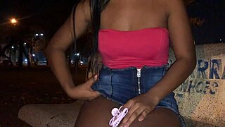 Brazilian Latina In Lingerie Has Outdoor Sex With Stranger