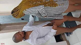 Got horny discussing with stepbrother near stepmom's bathroom.