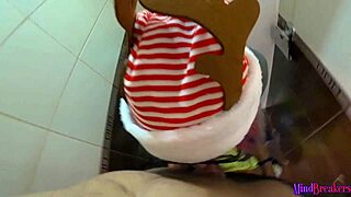 My dirty holiday dream is fucking hot step sister in toilet