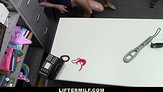Why does this skinny milf get hard fucked for shoplifting?