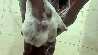 Girl Next Door Bends Over For Doggystyle In The Shower