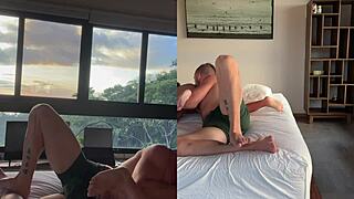 Professional pussy eater sends her into orgasm with domination and muff diving