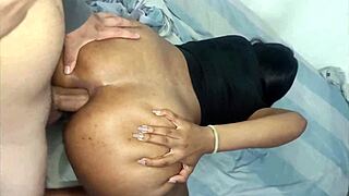 Is anal punishment waiting for this big-ass Colombian prostitute?