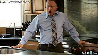 This shady guy decided to test his daughter-in-law's juicy side. Things got messy real quick.