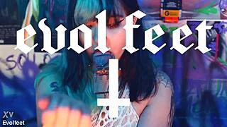 Bratty Footjob Training Turns Into Intense Foot Worship Session