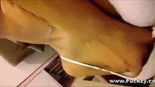 Wanna see this hot amateur teen babe give an insane blowjob with a facial?