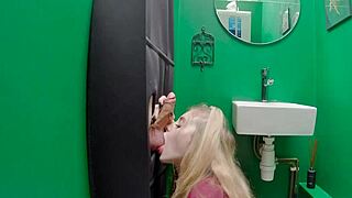 I Adore Sucking Cock At Gloryhole As A Teen