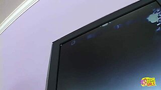 Angela Stone Uses Hardcore Strapon to Pound Big Titty Brunette Friend Deep!