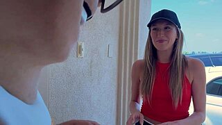 Addison vodka slams athletic ass on rod 🍆