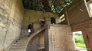 we celebrated our new building with a hardcore foursome, wet sucking, and wild riding