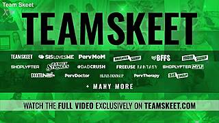 stepdad's big juicy dick gets supported with a load of cum and wet pussy love