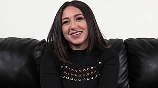 Brunette Corra's Big Tits Banged Hard in First Camera Anal