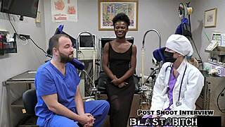 Rina Arems feels her shaved pussy fucked and cum-blasted