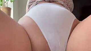 Dirty Anal In White Thong Julia Fit
