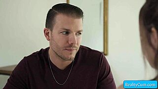 Sexy Blonde Step-Sis Seduces Step-Brother for Huge Dick!