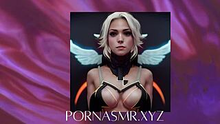 sexy korean teen gives asmr lick triggers for orgasm