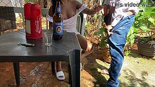 that 60-year-old guy is fucking a girl right in the bar, so hot