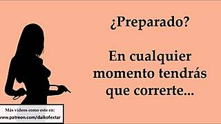 Complete easy level orgasm holding game in this video