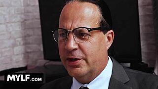 Mylf - Hot Mylf Seduces Detectives, Gets Spit-Roasted In Tight Body Interrogation